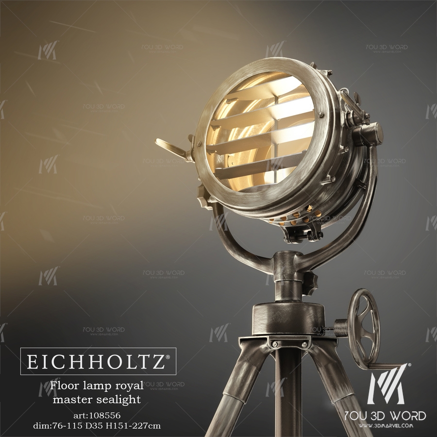 EICHHOLTZ Floor lamp royal master sealight